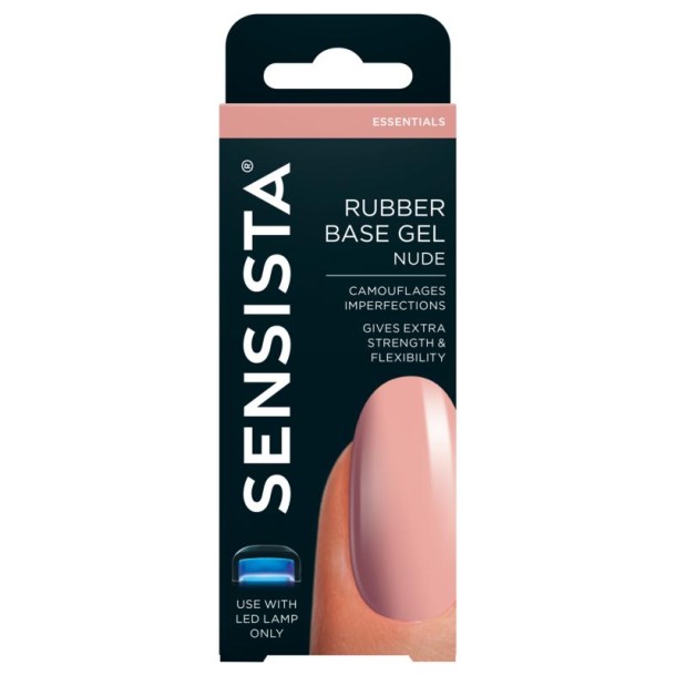 Sensista Rubber base gel nude (7,5 Milliliter)