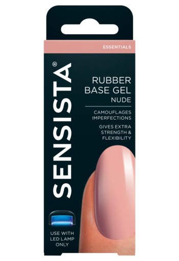 Sensista Rubber base gel nude (7,5 Milliliter)