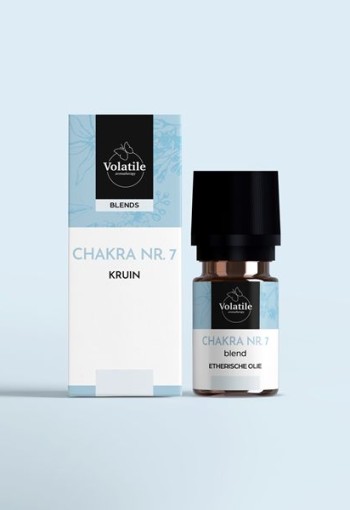 Volatile Chakra olie 7 kruin puur (5 Milliliter)