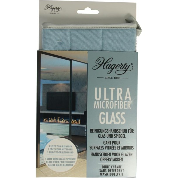 Hagerty Microfiber gloves glass (1 Stuks)