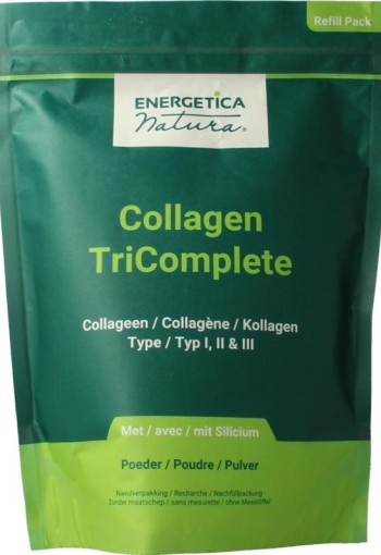 Energetica Nat Collagen tricomplete refill (400 Gram)