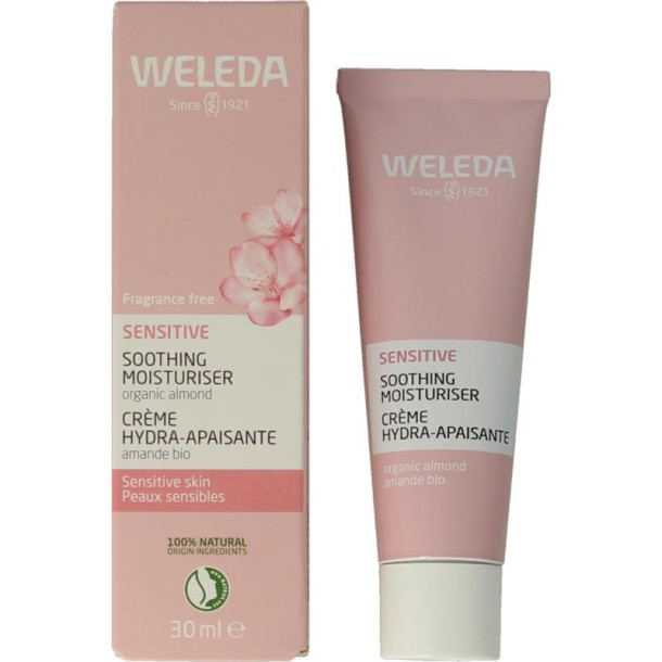 Weleda Gezichtscreme sensitive hydraterend (30 Milliliter)