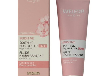 Weleda Gezichtscreme sensitive hydraterend light (30 Milliliter)