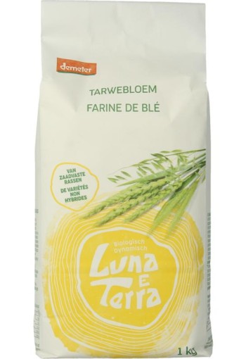 Luna E Terra Tarwebloem demeter bio (1 Kilogram)