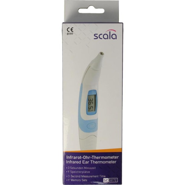 Scala Oorthermometer SC 8172 (1 Stuks)