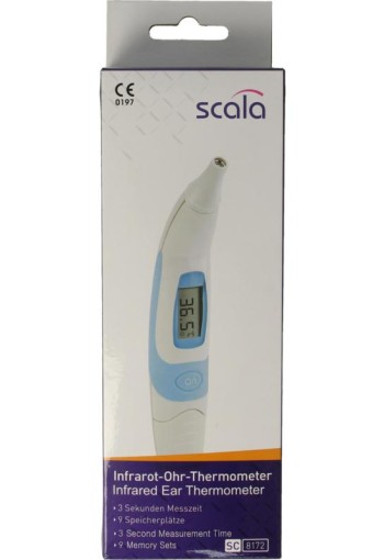 Scala Oorthermometer SC 8172 (1 Stuks)