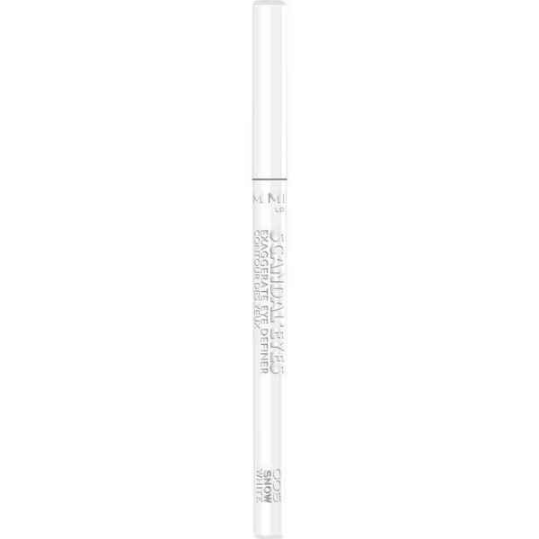 Rimmel London Exaggerate Full Colour Waterproof Eyeliner Snow White 00526