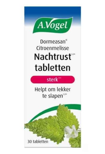 A Vogel Dormeasan citroenmelisse nachtrust sterk (30 Tabletten)