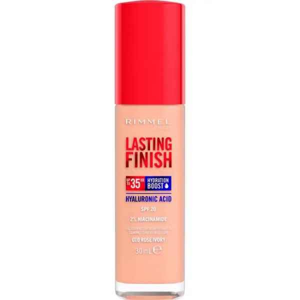 Rimmel Lasting Finish 35Hr Foundation 010 Rose Ivory