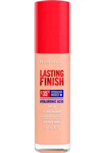 Rimmel Lasting Finish 35Hr Foundation 010 Rose Ivory