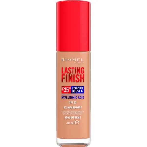 Rimmel Lasting Finish 35Hr Foundation 200 Soft Beige