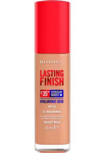 Rimmel Lasting Finish 35Hr Foundation 200 Soft Beige