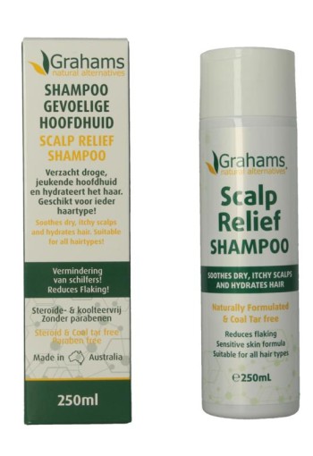 Grahams Shampoo gevoelige hoofdhuid (250 Milliliter)