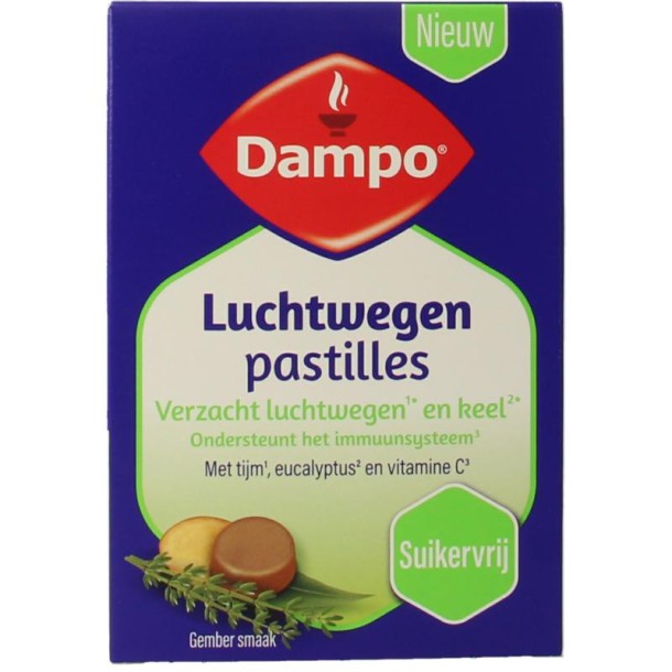 Dampo Luchtwegen pastilles (24 Stuks)