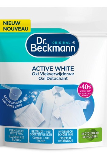 Beckmann Active white oxi vlekverwijderaar (400 Gram)