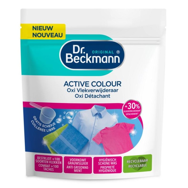 Beckmann Active colour oxi vlekverwijderaar (400 Gram)