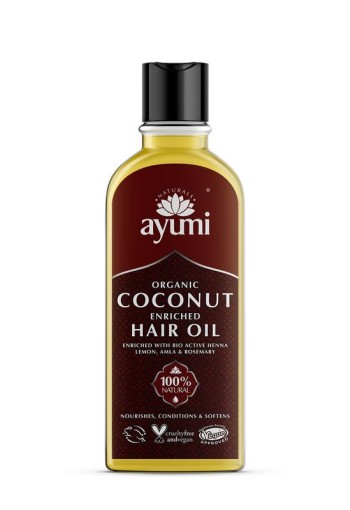 Ayumi Hair oil coconut enriched (150 Milliliter)