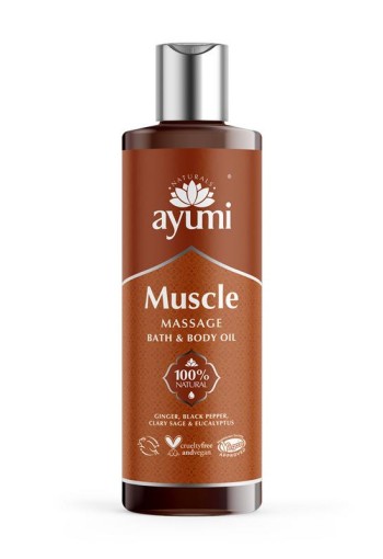 Ayumi Muscle massage & body oil (250 Milliliter)