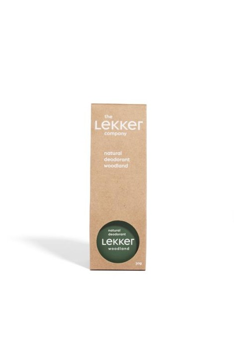 Lekker Company Deodorant woodland (30 Gram)