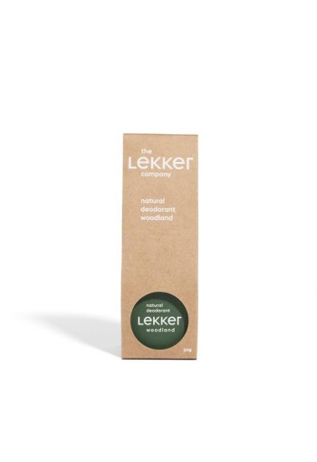 Lekker Company Deodorant woodland (30 Gram)