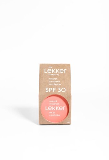 Lekker Company Natuurlijke sunscreen SPF30 (70 Gram)