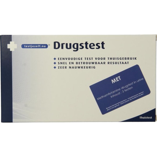 Testjezelf.nu Drugstest methamfetamine (3 Stuks)