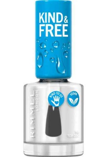 Rimmel London KIND & FREE Vegan Nagellak 150 Top Coat