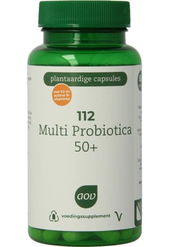 AOV 112 Multi probiotica 50+ (60 Vegetarische capsules)