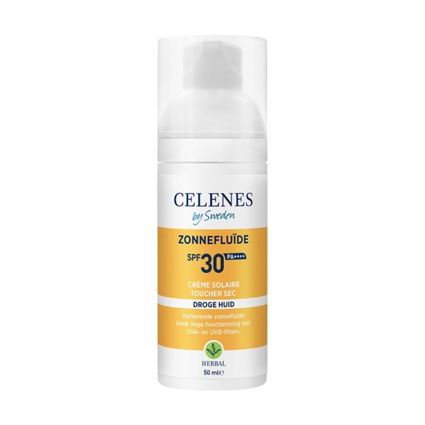 Celenes Herbal dry touch sunscreen fluid SPF30+ (50 Milliliter)