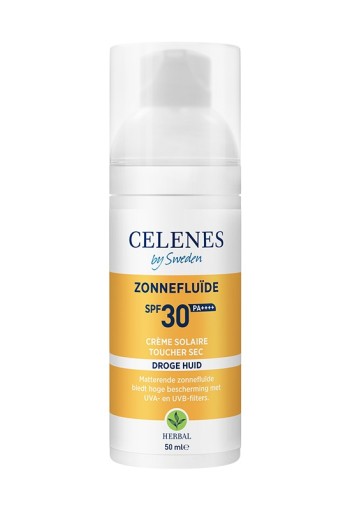 Celenes Herbal dry touch sunscreen fluid SPF30+ (50 Milliliter)