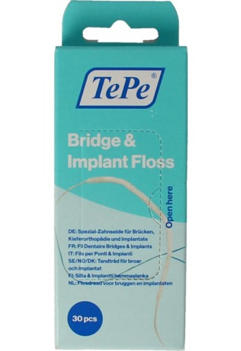 Tepe Bridge & implant floss (30 Stuks)