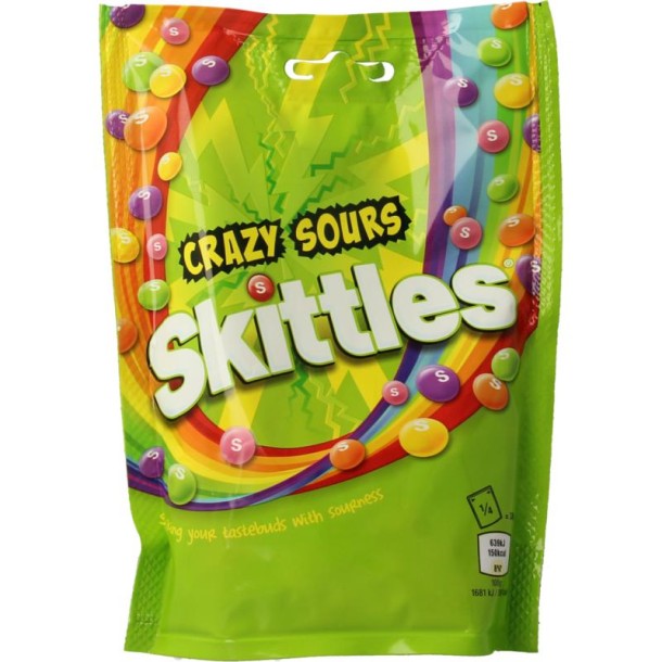 Skittles Crazy sours (152 Gram)