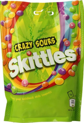 Skittles Crazy sours (152 Gram)