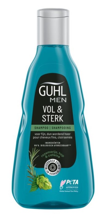 Guhl Man vol & sterk shampoo (250 Milliliter)