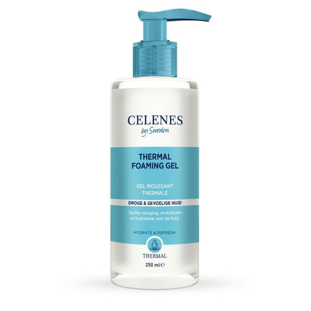 Celenes Thermal foaming gel dry skin (250 Milliliter)