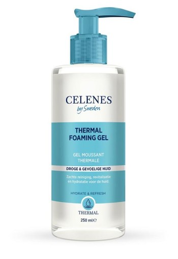 Celenes Thermal foaming gel dry skin (250 Milliliter)