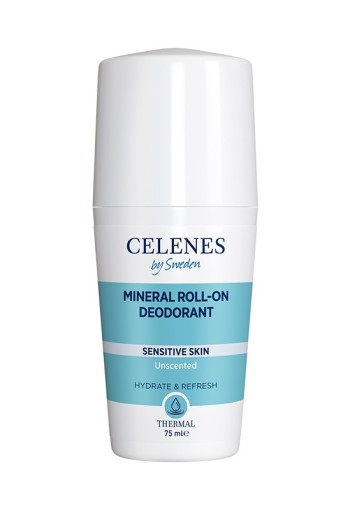 Celenes Thermal deodorant roll-on unscented (75 Milliliter)