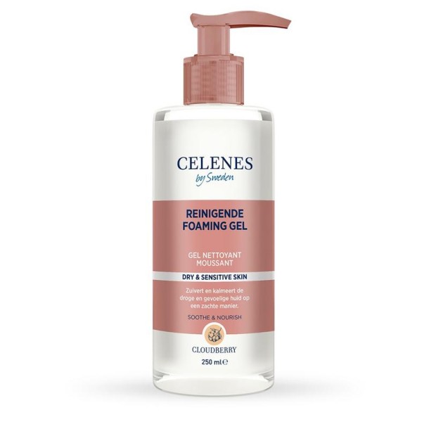 Celenes Cloudberry cleansing foaming gel (250 Milliliter)