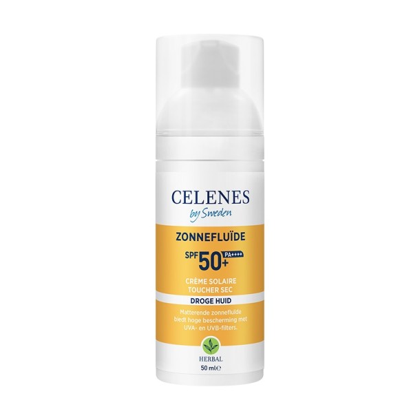 Celenes Herbal dry touch sunscreen fluid SPF50 (50 Milliliter)