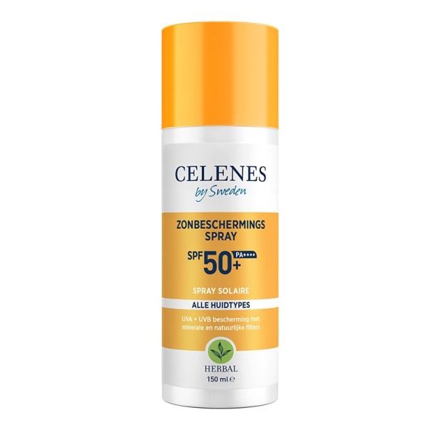 Celenes Herbal sunscreen spray all skintypes SPF50 (150 Milliliter)