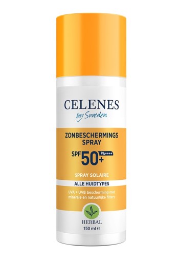 Celenes Herbal sunscreen spray all skintypes SPF50 (150 Milliliter)