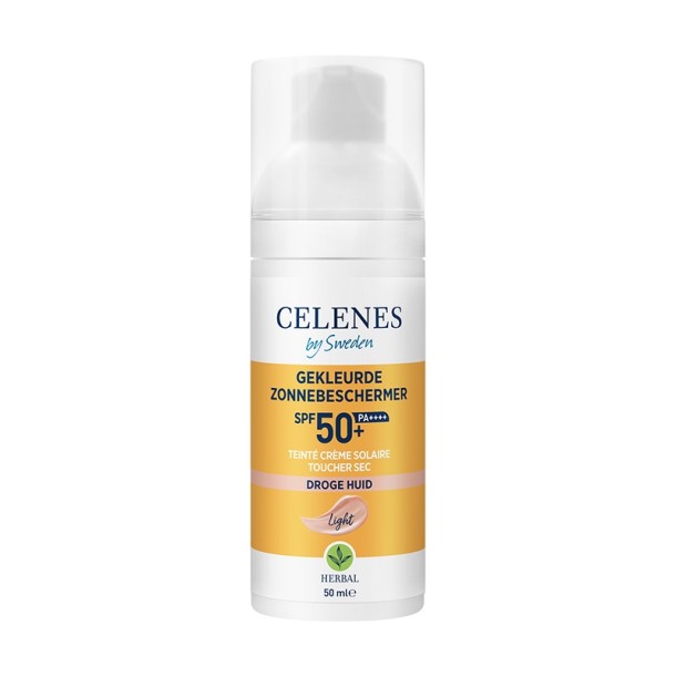 Celenes Herbal dry touch tinted light fluid SPF50+ (50 Milliliter)