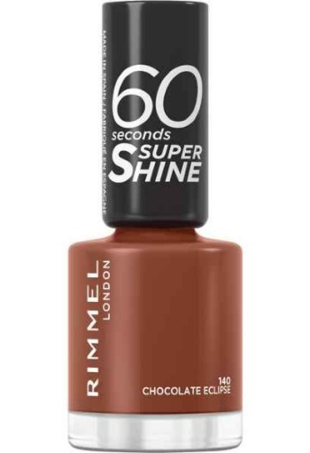 Rimmel 60 Sec Nail Polish Chocolate Eclipse 140 8 ML