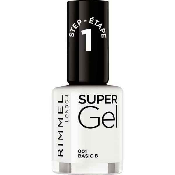 Rimmel SuperGel Nail Polish Lacquer Basic B 001 12 ML