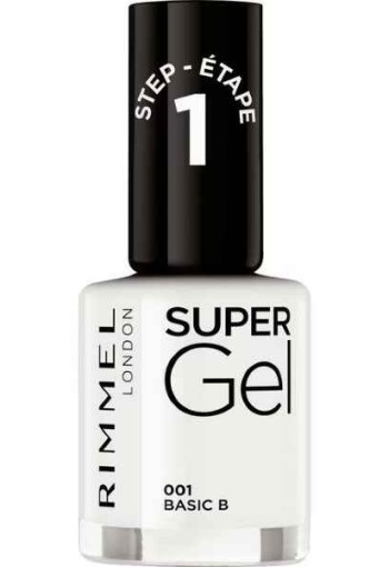 Rimmel SuperGel Nail Polish Lacquer Basic B 001 12 ML