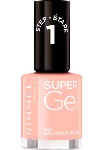 Rimmel London Supergel Gel Nagellak - 008 Girl Group Blush