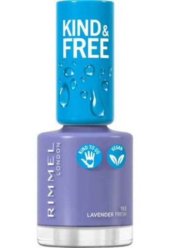 Rimmel London KIND & FREE Vegan Nagellak 153 Lavender Light