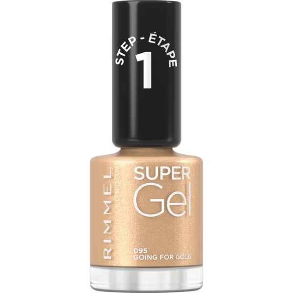 Rimmel SuperGel Nail Polish Lacquer Going For Gold 095 12 ML