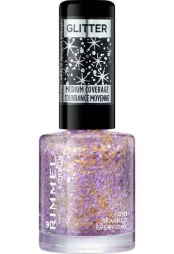 Rimmel Nail Effects Top Coat Sparkle Every Day 010 8 ML