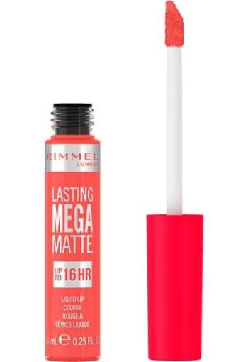 Rimmel Lasting Mega Matte Liquid Lip 600 Coral Sass